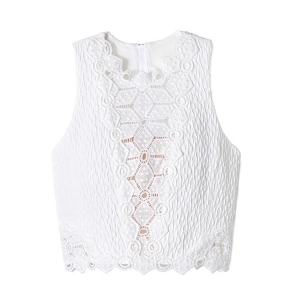 REBECCA TAYLOR Dia Lace Top